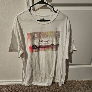 Ford Mustang Legend White Graphic T Shirt Men's LT Official Licensed Product